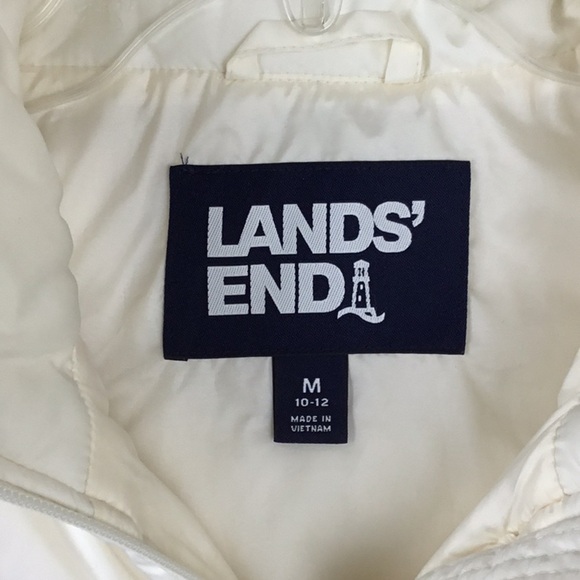 Lands End Down Puffer Vest EUC - Picture 4 of 6